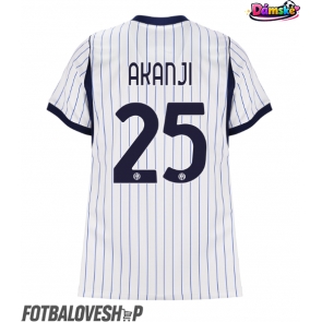 Inter Milan Manuel Akanji #25 Dámské Venkovní Dres 2026-27 Krátký Rukáv