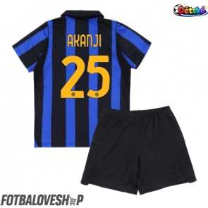 Inter Milan Manuel Akanji #25 Dětské Domácí Dres 2026-27 Krátký Rukáv (+ trenýrky)
