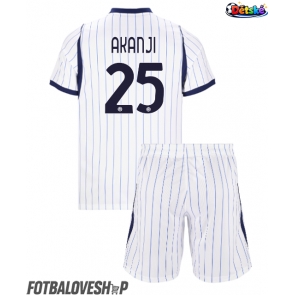 Inter Milan Manuel Akanji #25 Dětské Venkovní Dres 2026-27 Krátký Rukáv (+ trenýrky)