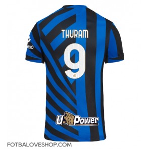 Inter Milan Marcus Thuram #9 Domácí Dres 2024-25 Krátký Rukáv
