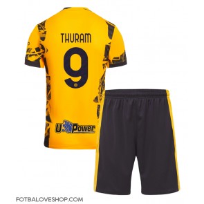 Inter Milan Marcus Thuram #9 Dětské Alternativní Dres 2024-25 Krátký Rukáv (+ trenýrky)