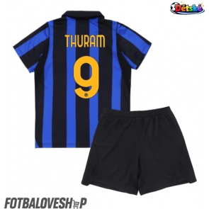 Inter Milan Marcus Thuram #9 Dětské Domácí Dres 2026-27 Krátký Rukáv (+ trenýrky)