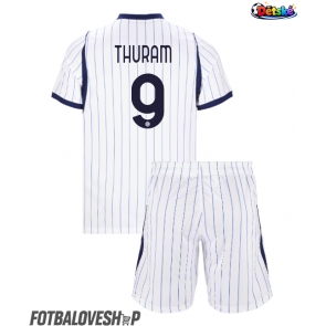 Inter Milan Marcus Thuram #9 Dětské Venkovní Dres 2026-27 Krátký Rukáv (+ trenýrky)