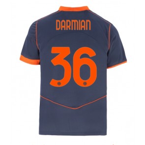 Inter Milan Matteo Darmian #36 Alternativní Dres 2025-26 Krátký Rukáv