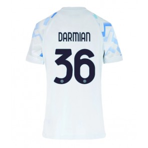 Inter Milan Matteo Darmian #36 Dámské Venkovní Dres 2025-26 Krátký Rukáv
