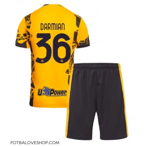 Inter Milan Matteo Darmian #36 Dětské Alternativní Dres 2024-25 Krátký Rukáv (+ trenýrky)