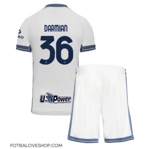 Inter Milan Matteo Darmian #36 Dětské Venkovní Dres 2024-25 Krátký Rukáv (+ trenýrky)