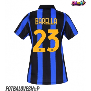 Inter Milan Nicolo Barella #23 Dámské Domácí Dres 2026-27 Krátký Rukáv