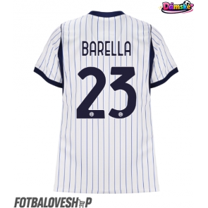 Inter Milan Nicolo Barella #23 Dámské Venkovní Dres 2026-27 Krátký Rukáv