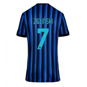 Inter Milan Piotr Zielinski #7 Dámské Domácí Dres 2025-26 Krátký Rukáv