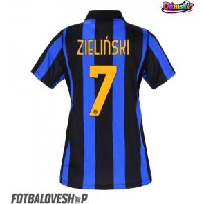 Inter Milan Piotr Zielinski #7 Dámské Domácí Dres 2026-27 Krátký Rukáv