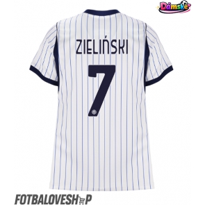 Inter Milan Piotr Zielinski #7 Dámské Venkovní Dres 2026-27 Krátký Rukáv