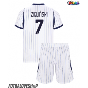 Inter Milan Piotr Zielinski #7 Dětské Venkovní Dres 2026-27 Krátký Rukáv (+ trenýrky)