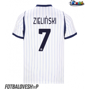Inter Milan Piotr Zielinski #7 Venkovní Dres 2026-27 Krátký Rukáv