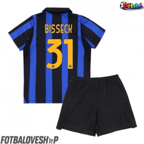 Inter Milan Yann Bisseck #31 Dětské Domácí Dres 2026-27 Krátký Rukáv (+ trenýrky)