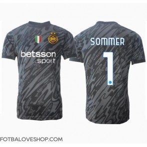 Inter Milan Yann Sommer #1 Brankářské Alternativní Dres 2024-25 Krátký Rukáv