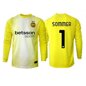 Inter Milan Yann Sommer #1 Brankářské Venkovní Dres 2025-26 Dlouhý Rukáv