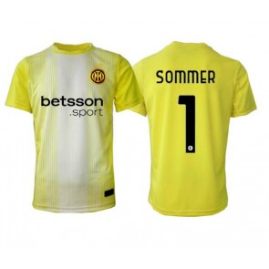 Inter Milan Yann Sommer #1 Brankářské Venkovní Dres 2025-26 Krátký Rukáv