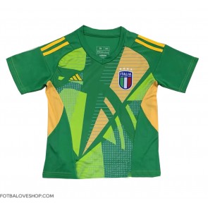 Itálie Brankářské Venkovní Dres ME 2024 Krátký Rukáv