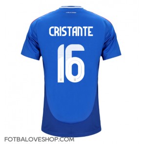 Itálie Bryan Cristante #16 Domácí Dres ME 2024 Krátký Rukáv