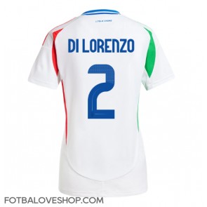 Itálie Giovanni Di Lorenzo #2 Dámské Venkovní Dres ME 2024 Krátký Rukáv