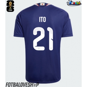Japonsko Hiroki Ito #21 Domácí Dres MS 2026 Krátký Rukáv
