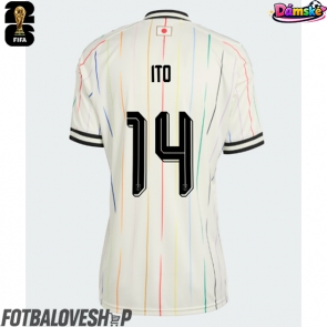 Japonsko Junya Ito #14 Dámské Venkovní Dres MS 2026 Krátký Rukáv