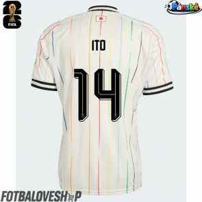 Japonsko Junya Ito #14 Venkovní Dres MS 2026 Krátký Rukáv