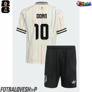 Japonsko Ritsu Doan #10 Dětské Venkovní Dres MS 2026 Krátký Rukáv (+ trenýrky)