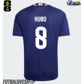 Japonsko Takefusa Kubo #8 Domácí Dres MS 2026 Krátký Rukáv