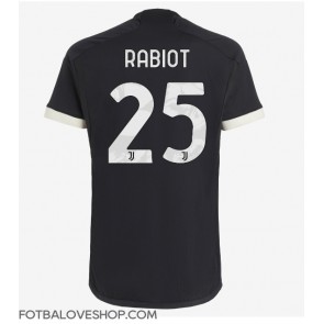 Juventus Adrien Rabiot #25 Alternativní Dres 2023-24 Krátký Rukáv