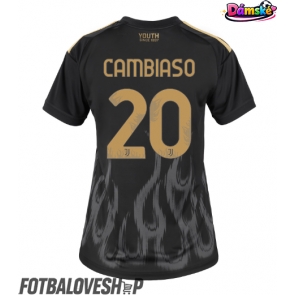 Juventus Andrea Cambiaso #20 Dámské Alternativní Dres 2026-27 Krátký Rukáv
