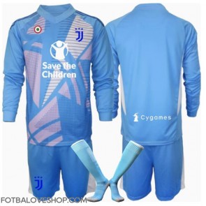Juventus Brankářské Dětské Alternativní Dres 2024-25 Dlouhý Rukáv (+ trenýrky)