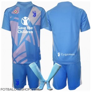 Juventus Brankářské Dětské Alternativní Dres 2024-25 Krátký Rukáv (+ trenýrky)