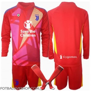 Juventus Brankářské Dětské Domácí Dres 2024-25 Dlouhý Rukáv (+ trenýrky)