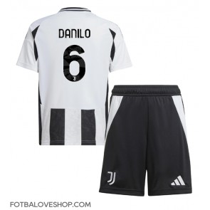 Juventus Danilo Luiz #6 Dětské Domácí Dres 2024-25 Krátký Rukáv (+ trenýrky)