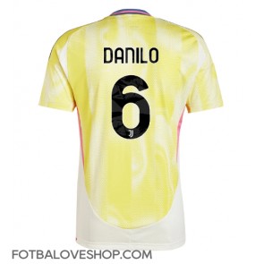 Juventus Danilo Luiz #6 Venkovní Dres 2024-25 Krátký Rukáv
