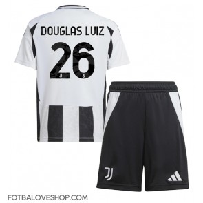 Juventus Douglas Luiz #26 Dětské Domácí Dres 2024-25 Krátký Rukáv (+ trenýrky)