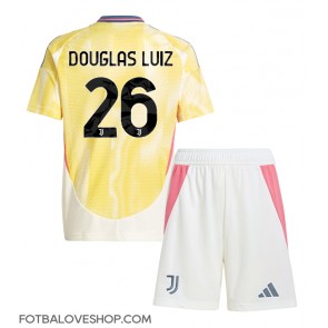 Juventus Douglas Luiz #26 Dětské Venkovní Dres 2024-25 Krátký Rukáv (+ trenýrky)