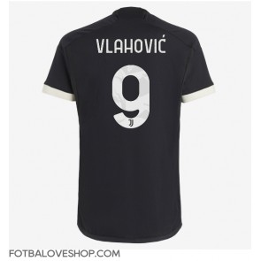 Juventus Dusan Vlahovic #9 Alternativní Dres 2023-24 Krátký Rukáv