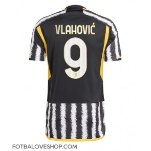 Juventus Dusan Vlahovic #9 Domácí Dres 2023-24 Krátký Rukáv