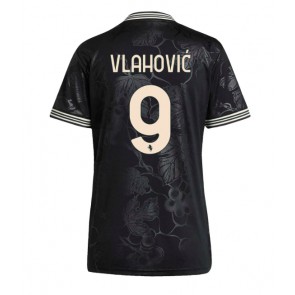 Juventus Dusan Vlahovic #9 Dámské Alternativní Dres 2025-26 Krátký Rukáv