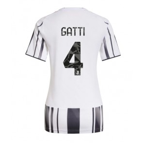 Juventus Federico Gatti #4 Dámské Domácí Dres 2025-26 Krátký Rukáv
