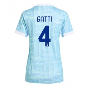 Juventus Federico Gatti #4 Dámské Venkovní Dres 2025-26 Krátký Rukáv