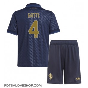 Juventus Federico Gatti #4 Dětské Alternativní Dres 2024-25 Krátký Rukáv (+ trenýrky)
