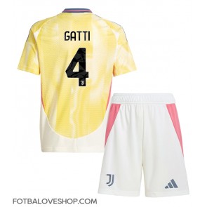 Juventus Federico Gatti #4 Dětské Venkovní Dres 2024-25 Krátký Rukáv (+ trenýrky)
