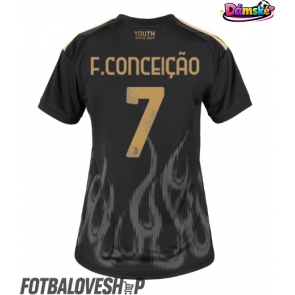 Juventus Francisco Conceicao #7 Dámské Alternativní Dres 2026-27 Krátký Rukáv