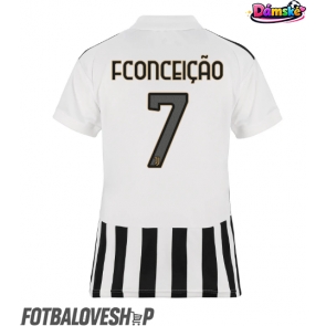 Juventus Francisco Conceicao #7 Dámské Domácí Dres 2026-27 Krátký Rukáv