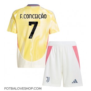 Juventus Francisco Conceicao #7 Dětské Venkovní Dres 2024-25 Krátký Rukáv (+ trenýrky)
