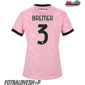 Juventus Gleison Bremer #3 Dámské Venkovní Dres 2026-27 Krátký Rukáv